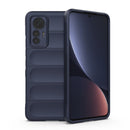 For Xiaomi 12 Lite Magic Shield TPU + Flannel Phone Case(Dark Blue)