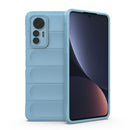 For Xiaomi 12 Lite Magic Shield TPU + Flannel Phone Case(Light Blue)