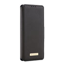 For OPPO F17 / A73 2020 MUXMA MX115 Cross Texture Oil Edge Flip Leather Phone Case(Black)