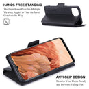 For OPPO F17 / A73 2020 MUXMA MX115 Cross Texture Oil Edge Flip Leather Phone Case(Black)