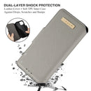 For OPPO Realme C31 4G MUXMA MX115 Cross Texture Oil Edge Flip Leather Phone Case(White)