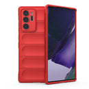 For Samsung Galaxy Note20 Ultra Magic Shield TPU + Flannel Phone Case(Red)