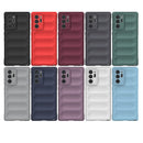 For Samsung Galaxy Note20 Ultra Magic Shield TPU + Flannel Phone Case(Purple)