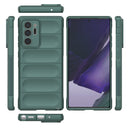 For Samsung Galaxy Note20 Ultra Magic Shield TPU + Flannel Phone Case(Wine Red)