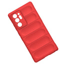 For Samsung Galaxy Note20 Ultra Magic Shield TPU + Flannel Phone Case(Dark Grey)