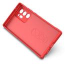 For Samsung Galaxy Note20 Ultra Magic Shield TPU + Flannel Phone Case(Red)