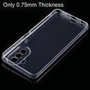 For Huawei nova Y70 0.75mm Ultra-thin Transparent TPU Phone Case