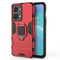 For OnePlus Nord 2T 5G Magnetic Ring Holder PC + TPU Phone Case(Red)