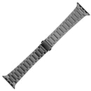 Small Waist Stainless Steel Watch Band For Apple Watch Series 8&7 41mm / SE 2&6&SE&5&4 40mm / 3&2&1 38mm(Grey)
