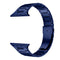 Small Waist Stainless Steel Watch Band For Apple Watch Series 8&7 41mm / SE 2&6&SE&5&4 40mm / 3&2&1 38mm(Dark Blue)