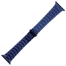 Small Waist Stainless Steel Watch Band For Apple Watch Series 8&7 41mm / SE 2&6&SE&5&4 40mm / 3&2&1 38mm(Dark Blue)