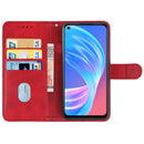 For OPPO A72 5G Leather Phone Case(Red)