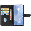 For OPPO Reno4 SE Leather Phone Case(Black)