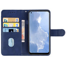 For OPPO Reno4 Z 5G Leather Phone Case(Blue)