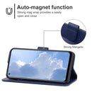 For OPPO Reno4 Z 5G Leather Phone Case(Blue)
