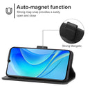 For Huawei nova Y70 Leather Phone Case(Black)