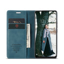 For Xiaomi Redmi Note 11 4G/Note 11S Global CaseMe 013 Multifunctional Horizontal Flip Leather Phone Case(Blue)