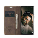 For Xiaomi 12 Pro CaseMe 013 Multifunctional Horizontal Flip Leather Phone Case(Coffee)