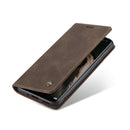 For Xiaomi 12 Pro CaseMe 013 Multifunctional Horizontal Flip Leather Phone Case(Coffee)