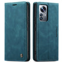 For Xiaomi 12 Pro CaseMe 013 Multifunctional Horizontal Flip Leather Phone Case(Blue)