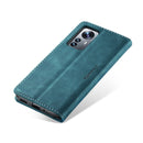 For Xiaomi 12 Pro CaseMe 013 Multifunctional Horizontal Flip Leather Phone Case(Blue)