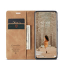 For Xiaomi 12 Pro CaseMe 013 Multifunctional Horizontal Flip Leather Phone Case(Brown)