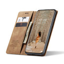 For Xiaomi 12 Pro CaseMe 013 Multifunctional Horizontal Flip Leather Phone Case(Brown)