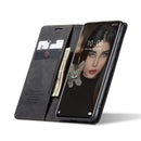 For Xiaomi 12 Pro CaseMe 013 Multifunctional Horizontal Flip Leather Phone Case(Black)