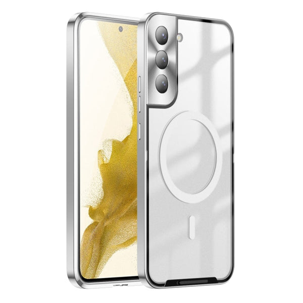 For Samsung Galaxy S22 Frosted Metal Phone Case(Silver)