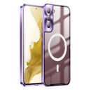 For Samsung Galaxy S22 Frosted Metal Phone Case(Purple)
