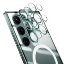For Samsung Galaxy S22 Frosted Metal Phone Case(Green)