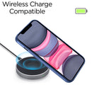 Ring Kickstand Card Wallet TPU Phone Case For iPhone 11(Black)
