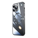 Magsafe Magnetic Electroplated PC Phone Case For iPhone 12 Pro(Black)