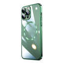 Magsafe Magnetic Electroplated PC Phone Case For iPhone 12 Pro(Green)