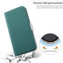 For Xiaomi 12 Candy Color Litchi Texture Leather Phone Case(Dark Green)