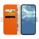 For Xiaomi 12 Candy Color Litchi Texture Leather Phone Case(Orange)