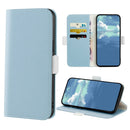 For Xiaomi 12 Candy Color Litchi Texture Leather Phone Case(Light Blue)