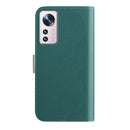 For Xiaomi 12 Pro Candy Color Litchi Texture Leather Phone Case(Dark Green)