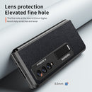 For Samsung Galaxy Z Fold3 5G Retractable Hinge TPU + PC Phone Case with Protective Film(Black)
