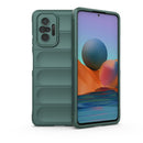 For Xiaomi Redmi Note 10 Pro 4G Magic Shield TPU + Flannel Phone Case(Green)
