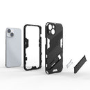 For iPhone 14 Plus Punk Armor 2 in 1 PC + TPU Phone Case (Red)