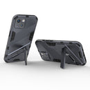 For iPhone 14 Plus Punk Armor 2 in 1 PC + TPU Phone Case (Grey)