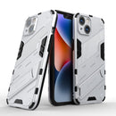 For iPhone 14 Plus Punk Armor 2 in 1 PC + TPU Phone Case (White)