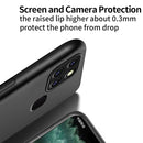 For Infinix Smart 6 Classic Tilt Strip Grain Magnetic Shockproof PC + TPU Phone Case(Black)