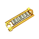 Motorcycle Modification Accessories CNC Handle Bar Grips Set(Gold)