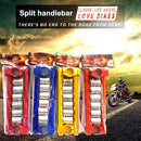 Motorcycle Modification Accessories CNC Handle Bar Grips Set(Gold)