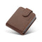 For Samsung Galaxy Z Flip4 5G LC.IMEEKE Calf Texture Leather Phone Case(Brown)