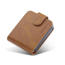 For Samsung Galaxy Z Flip4 5G LC.IMEEKE Calf Texture Leather Phone Case(Yellow)