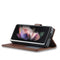 For Samsung Galaxy Z Fold4 5G LC.IMEEKE Calf Texture Leather Phone Case(Brown)