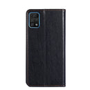 For UMIDIGI A11 Pro Max Gloss Oil Solid Color Magnetic Leather Phone Case(Black)